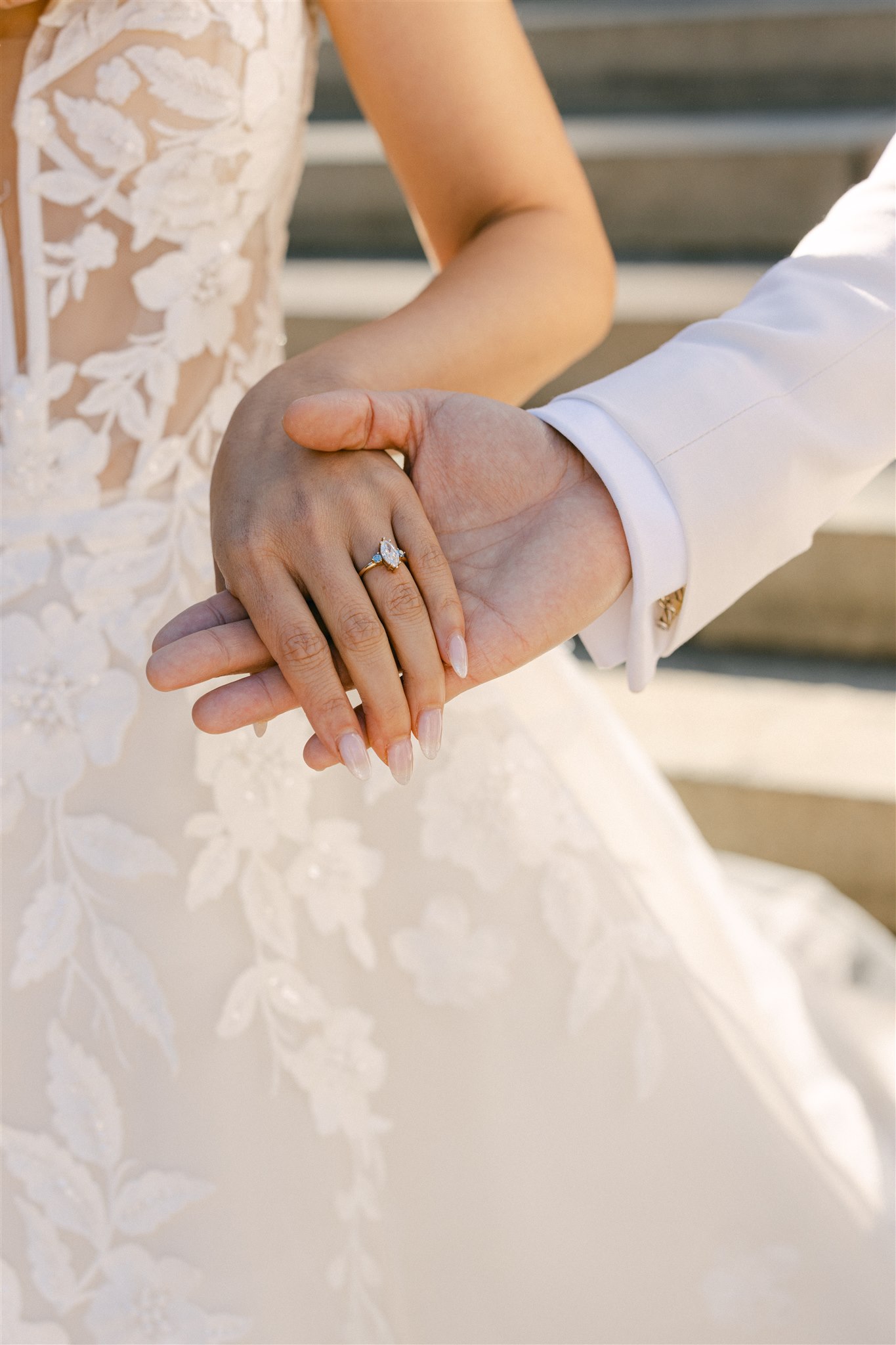 Wedding photos in central park in New York City