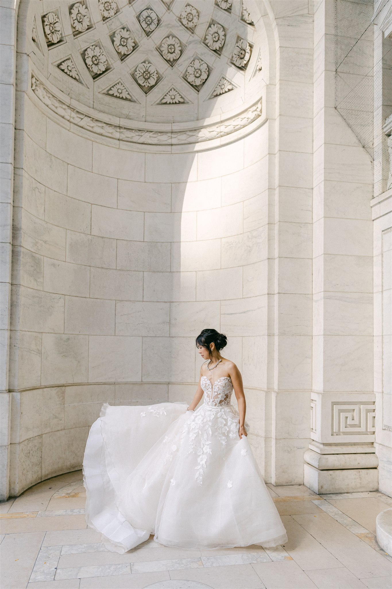 Bridal portraits in NYC