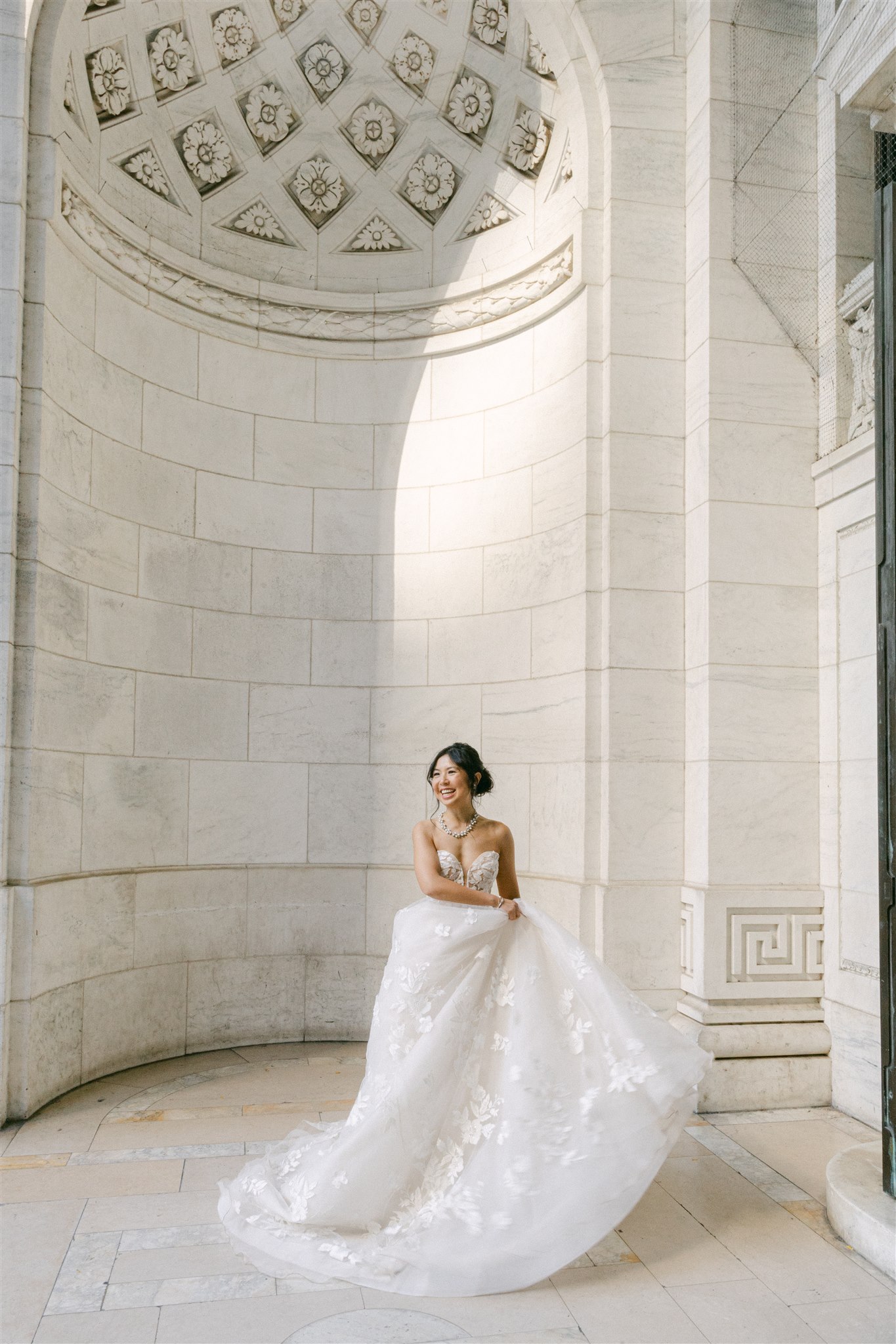 Bridal portraits in NYC