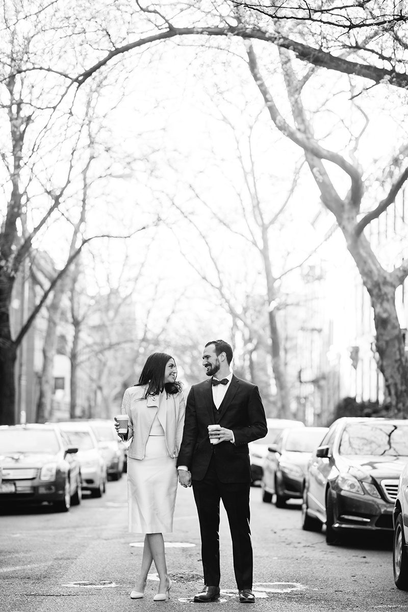 cobble hill engagement photos