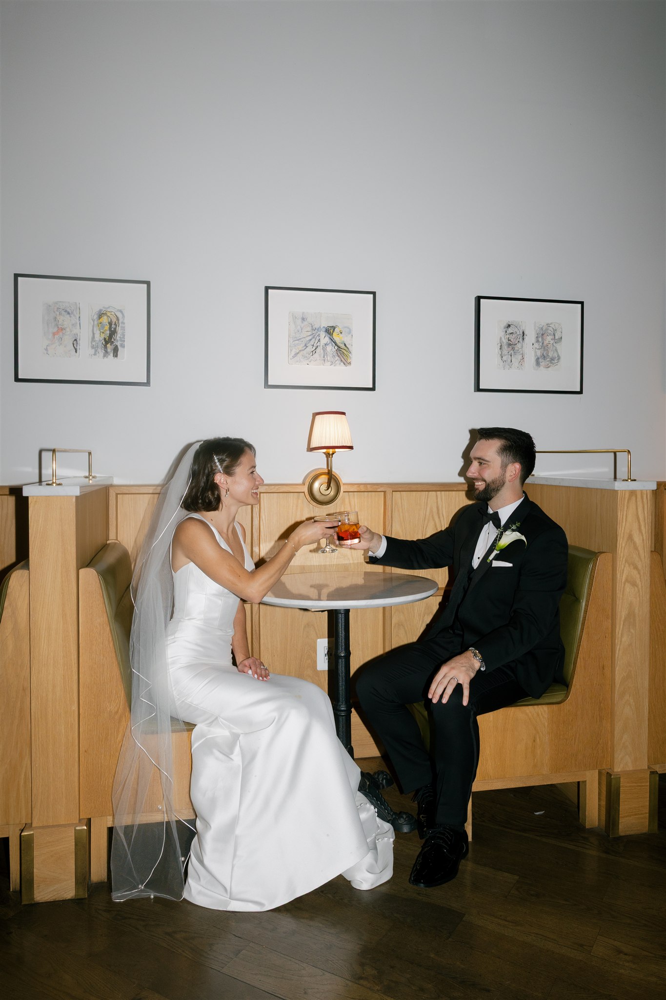 documentary bride and groom portraits after their wedding ceremony