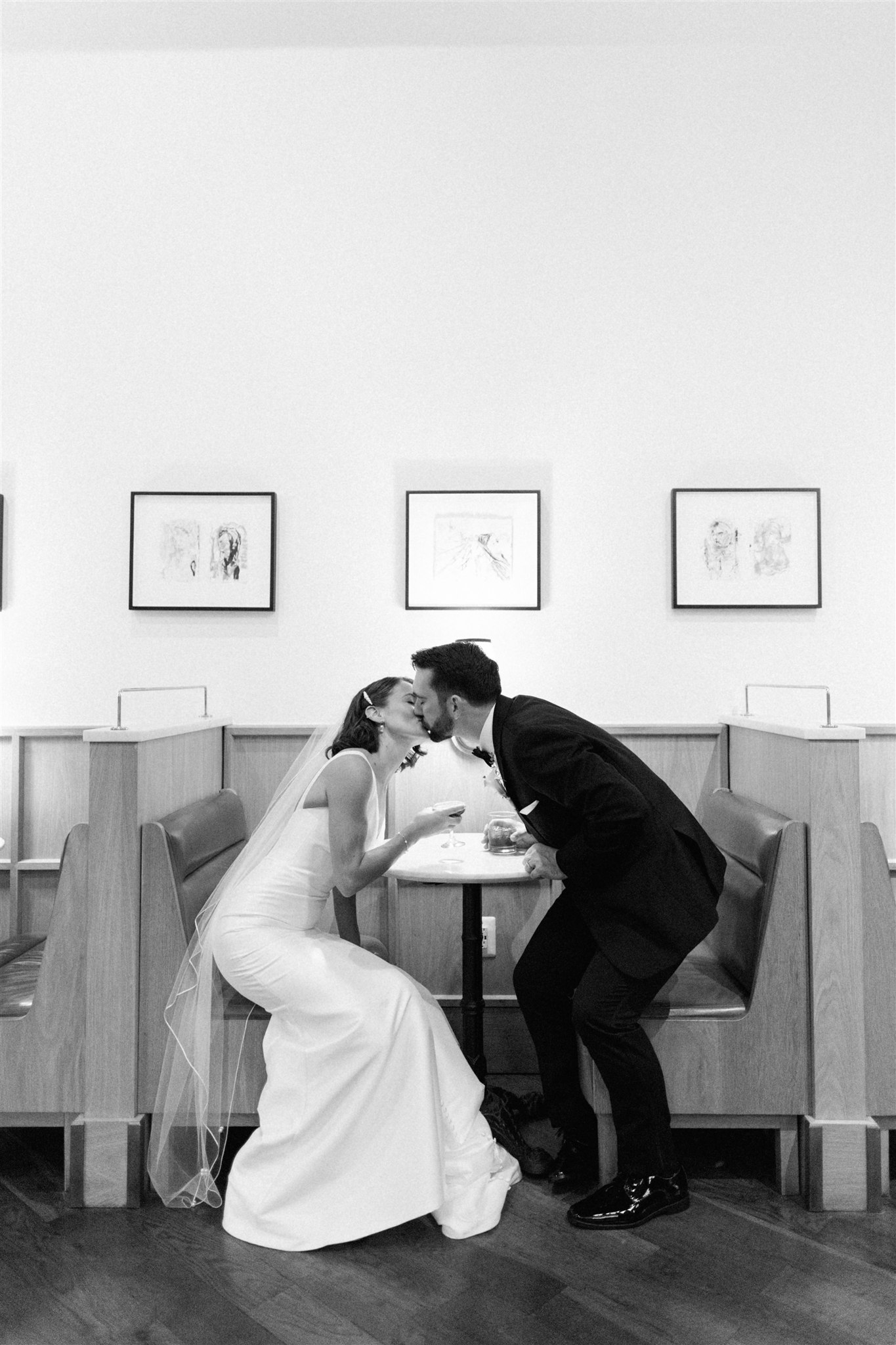 documentary bride and groom portraits after their wedding ceremony