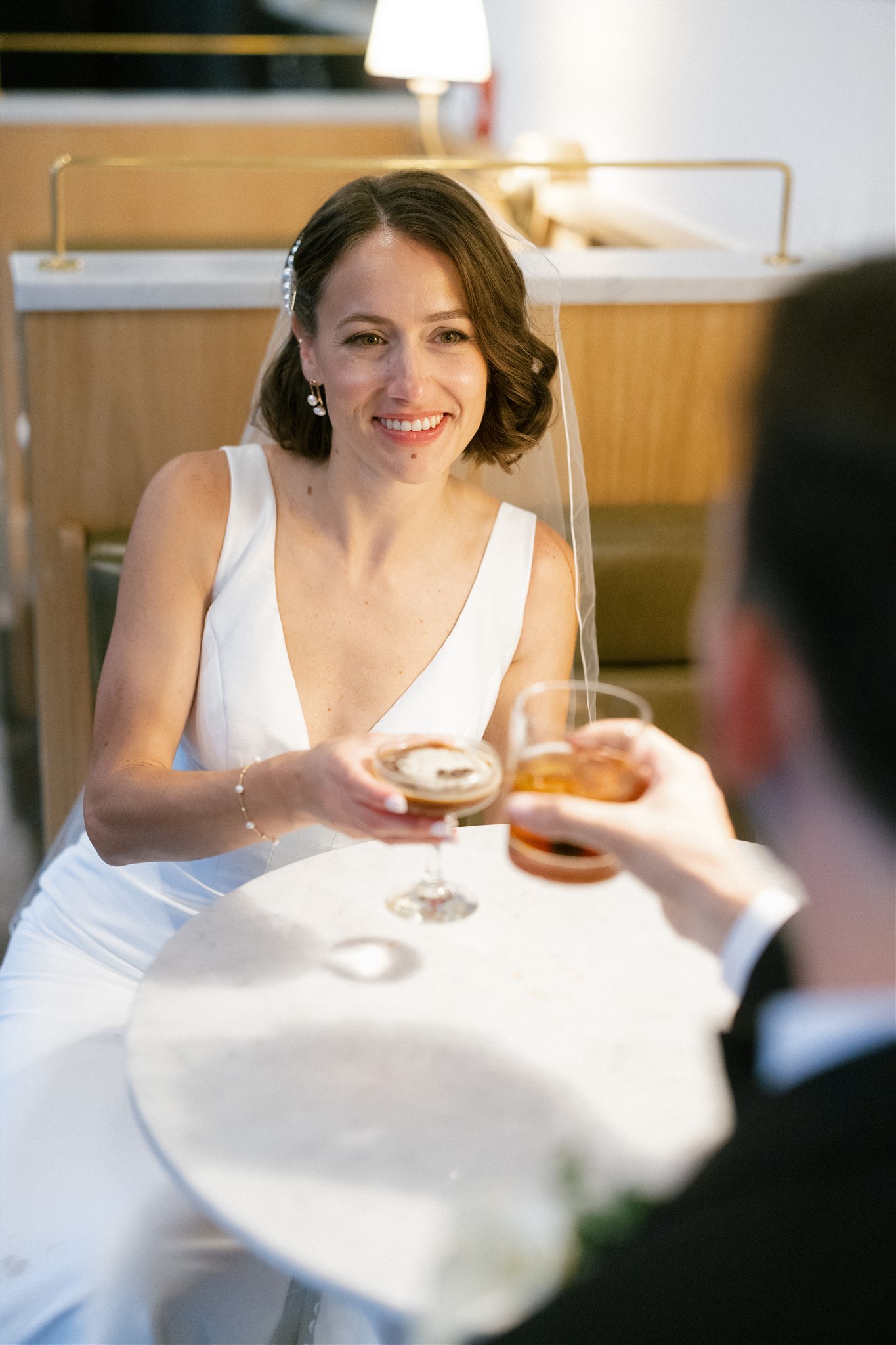 documentary bride and groom portraits after their wedding ceremony