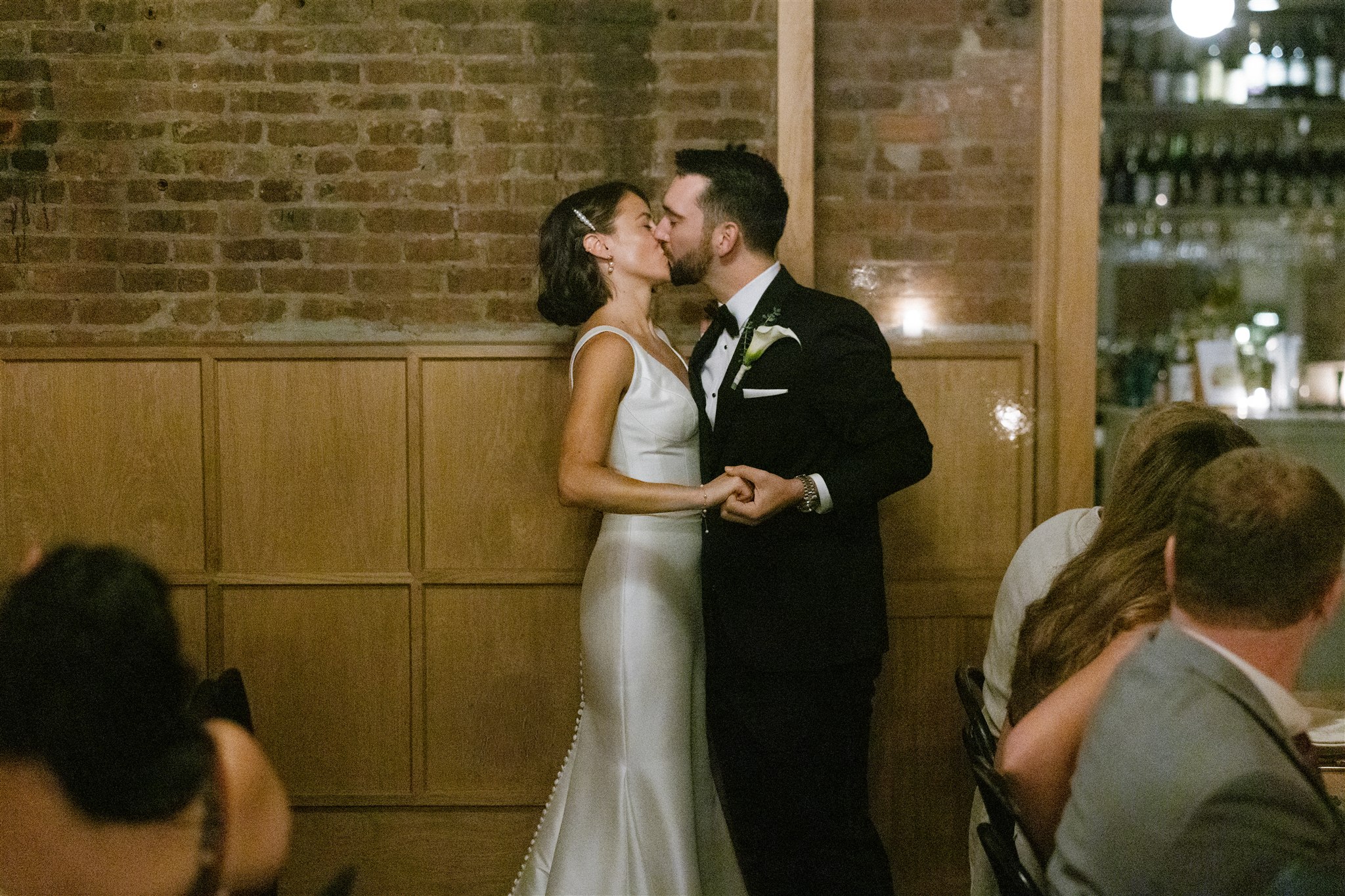 wedding reception at the wythe hotel in brooklyn nyc