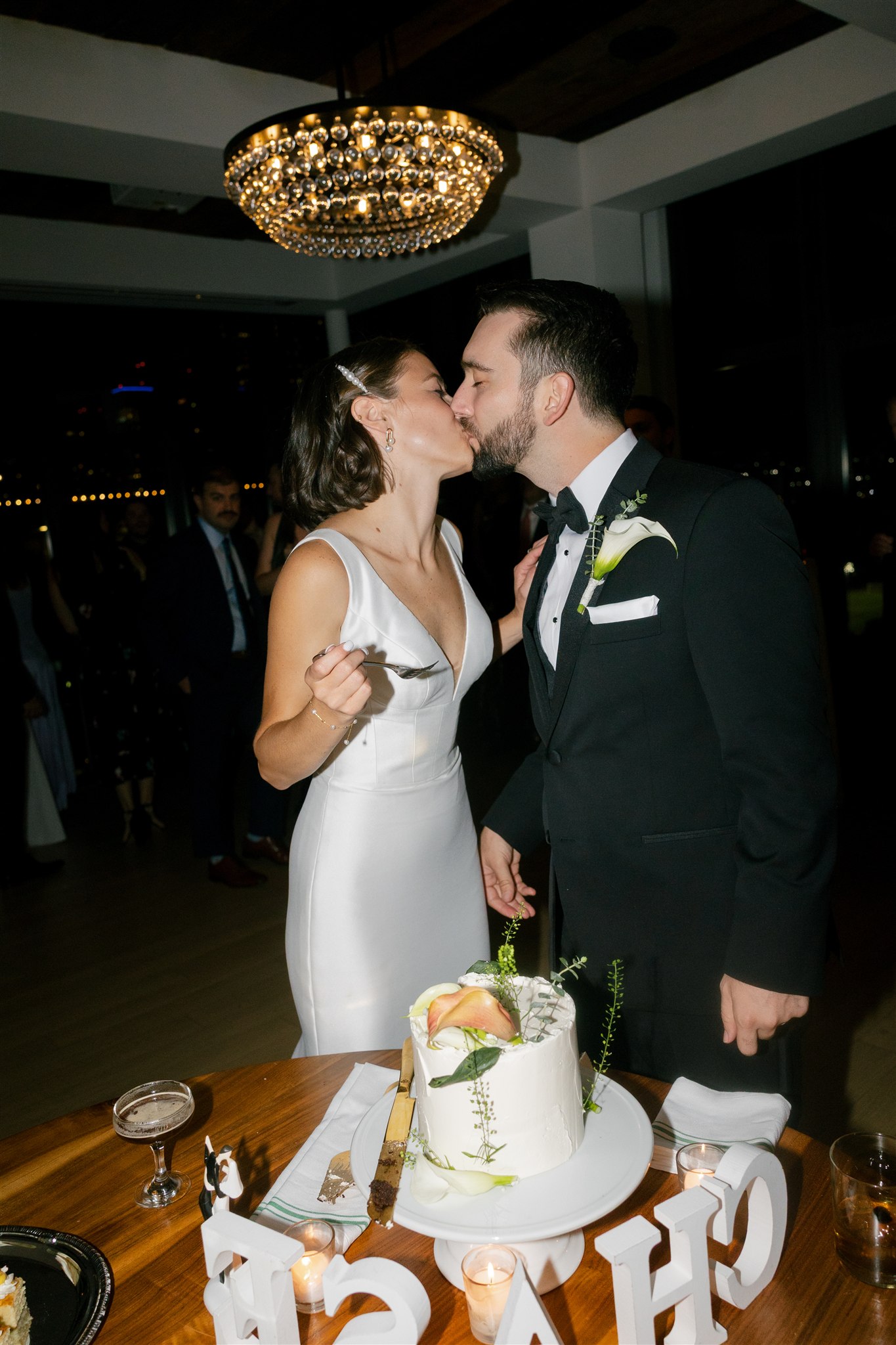 wedding reception at the wythe hotel in brooklyn nyc