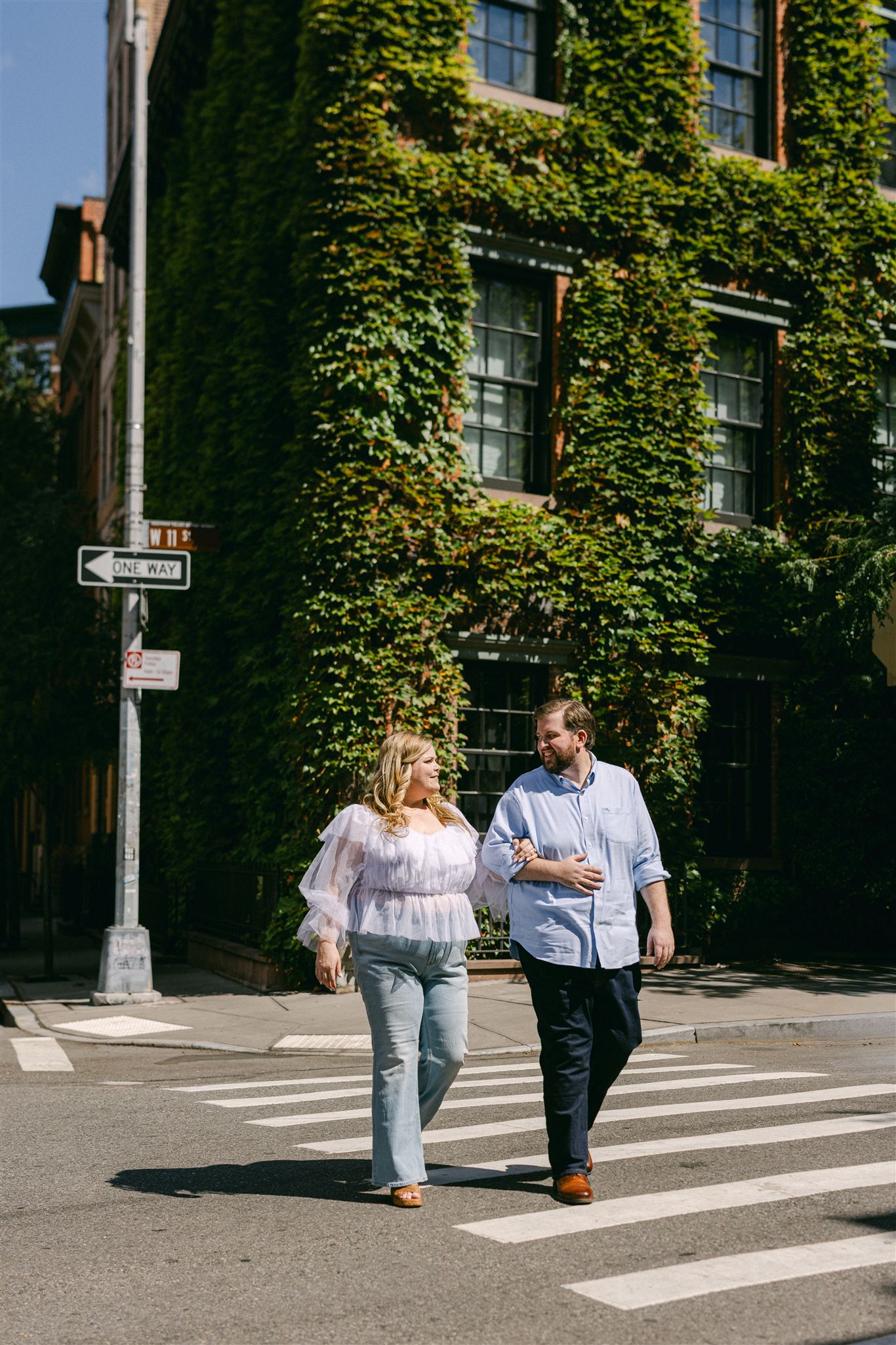 west village nyc engagement photos