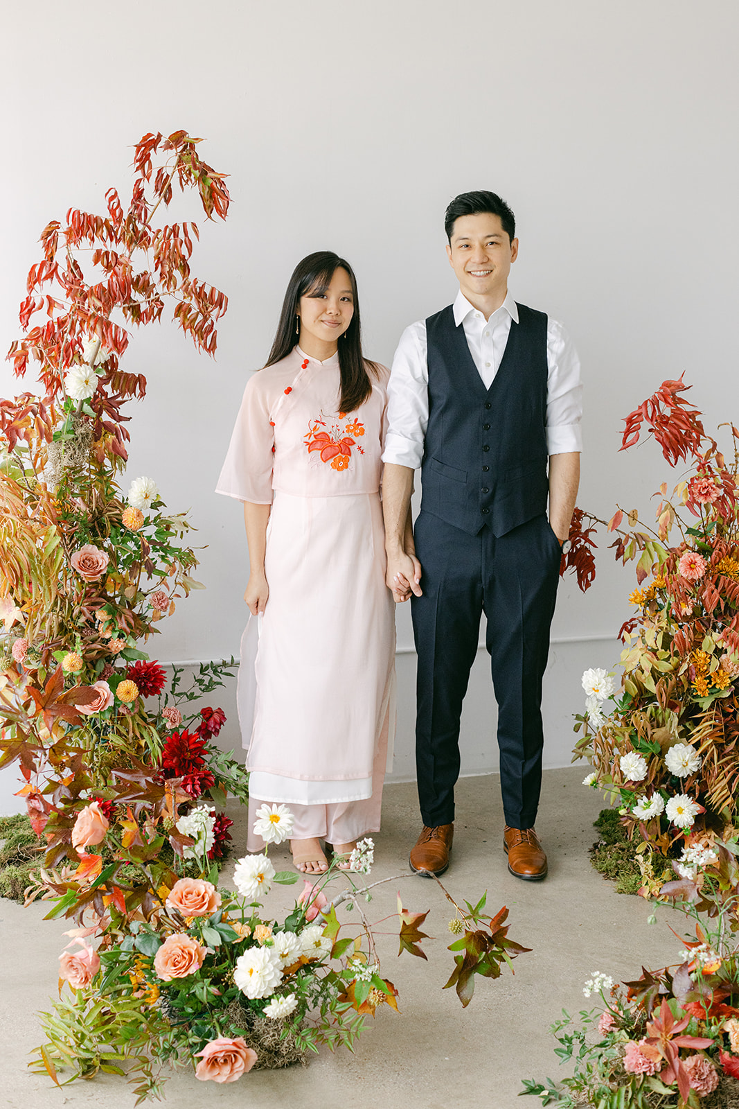 studio engagement photos in new york