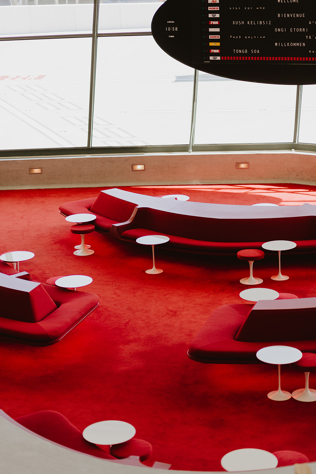 twa hotel engagement photos