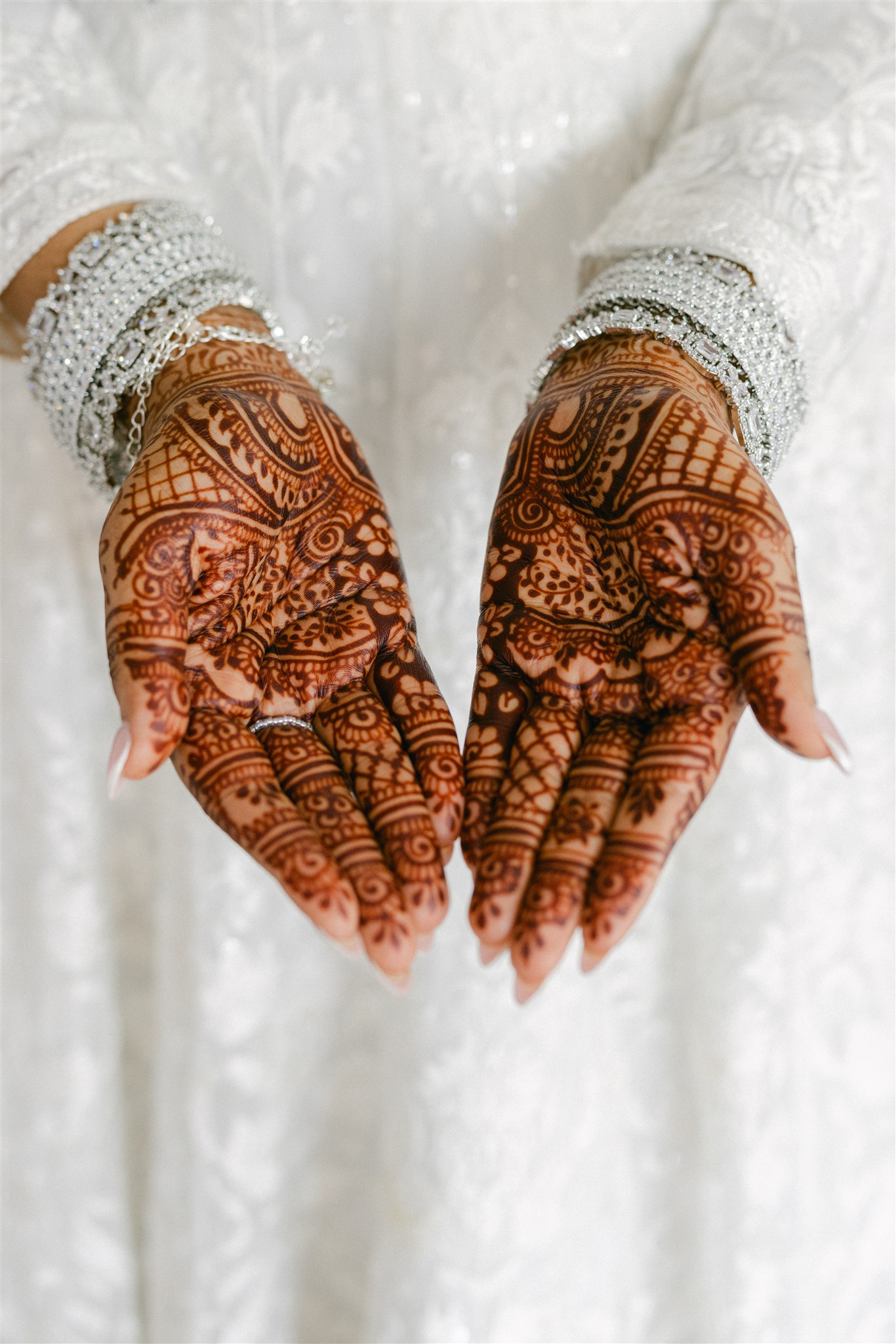 bridal portraits from an Indian wedding in Texas