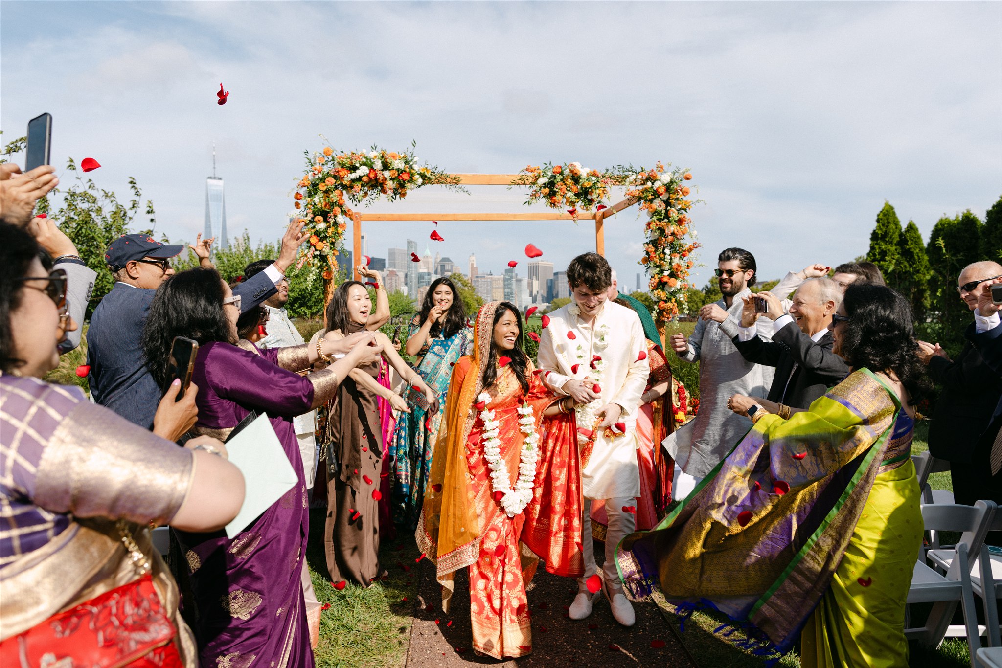 Indian fusion wedding ceremony in NYC
