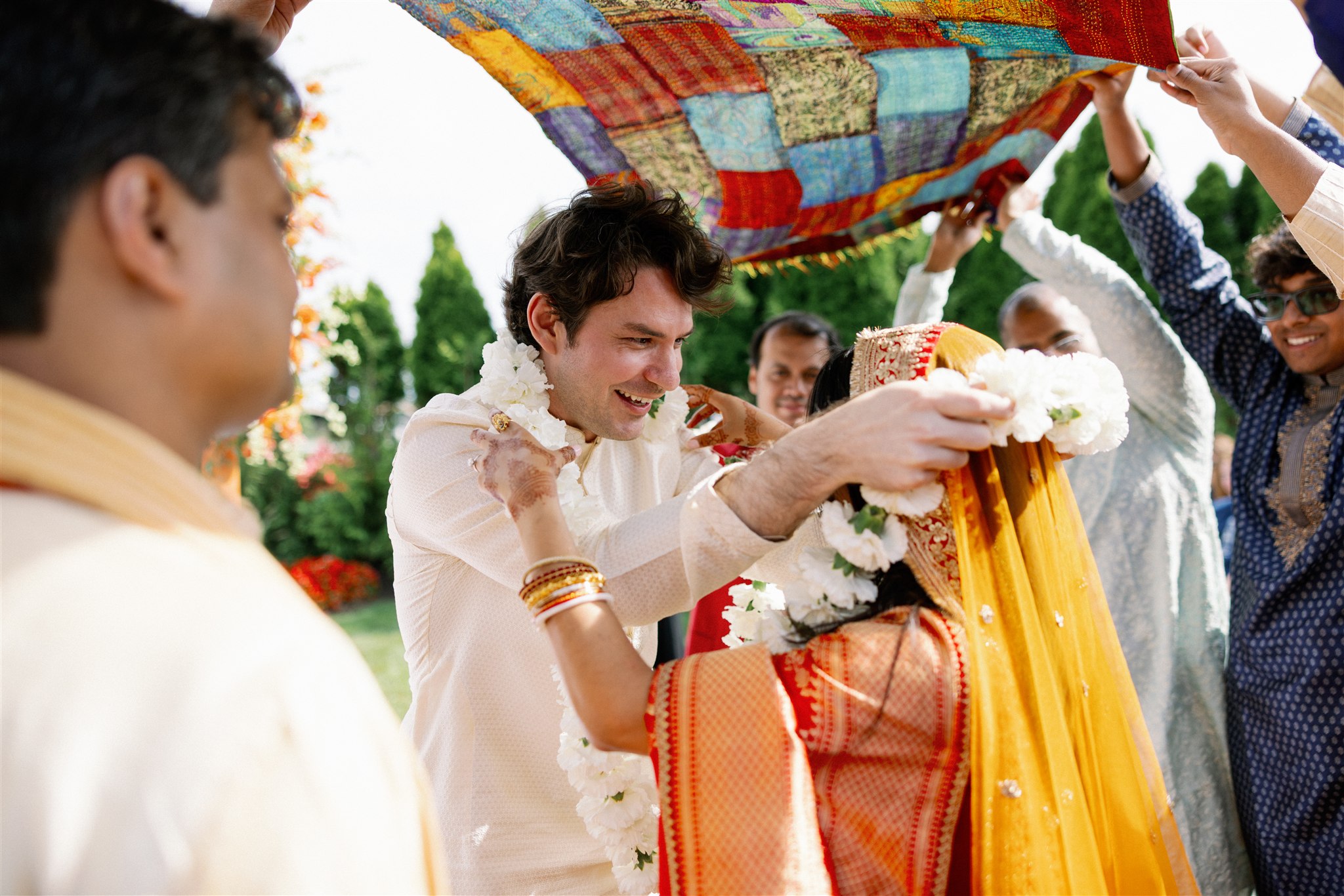 An Indian wedding ceremony in NYC