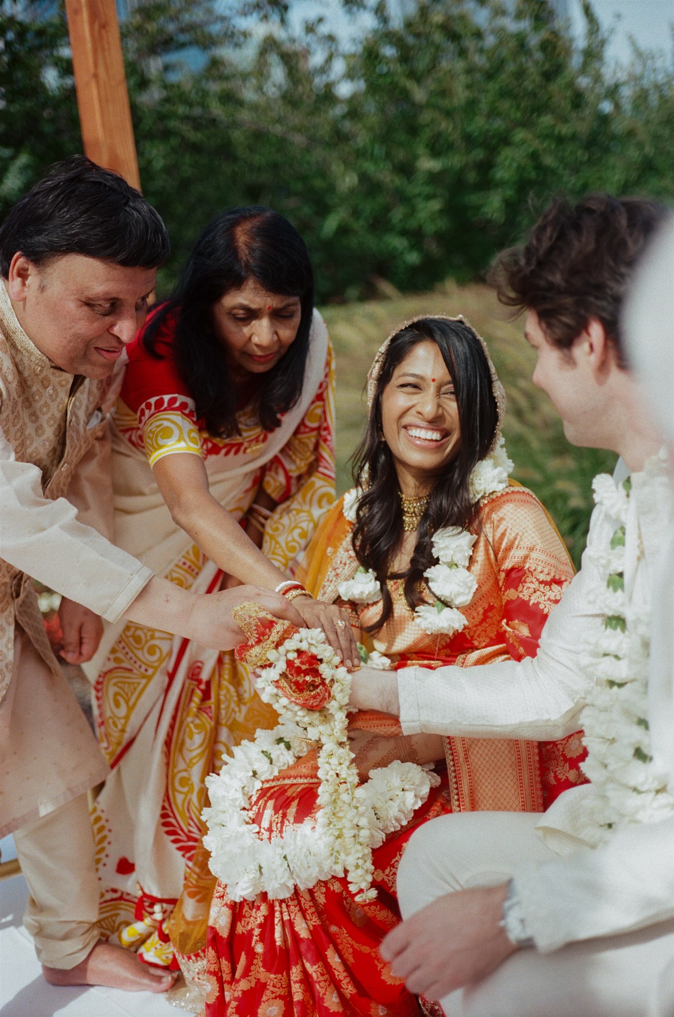 An Indian wedding ceremony in NYC
