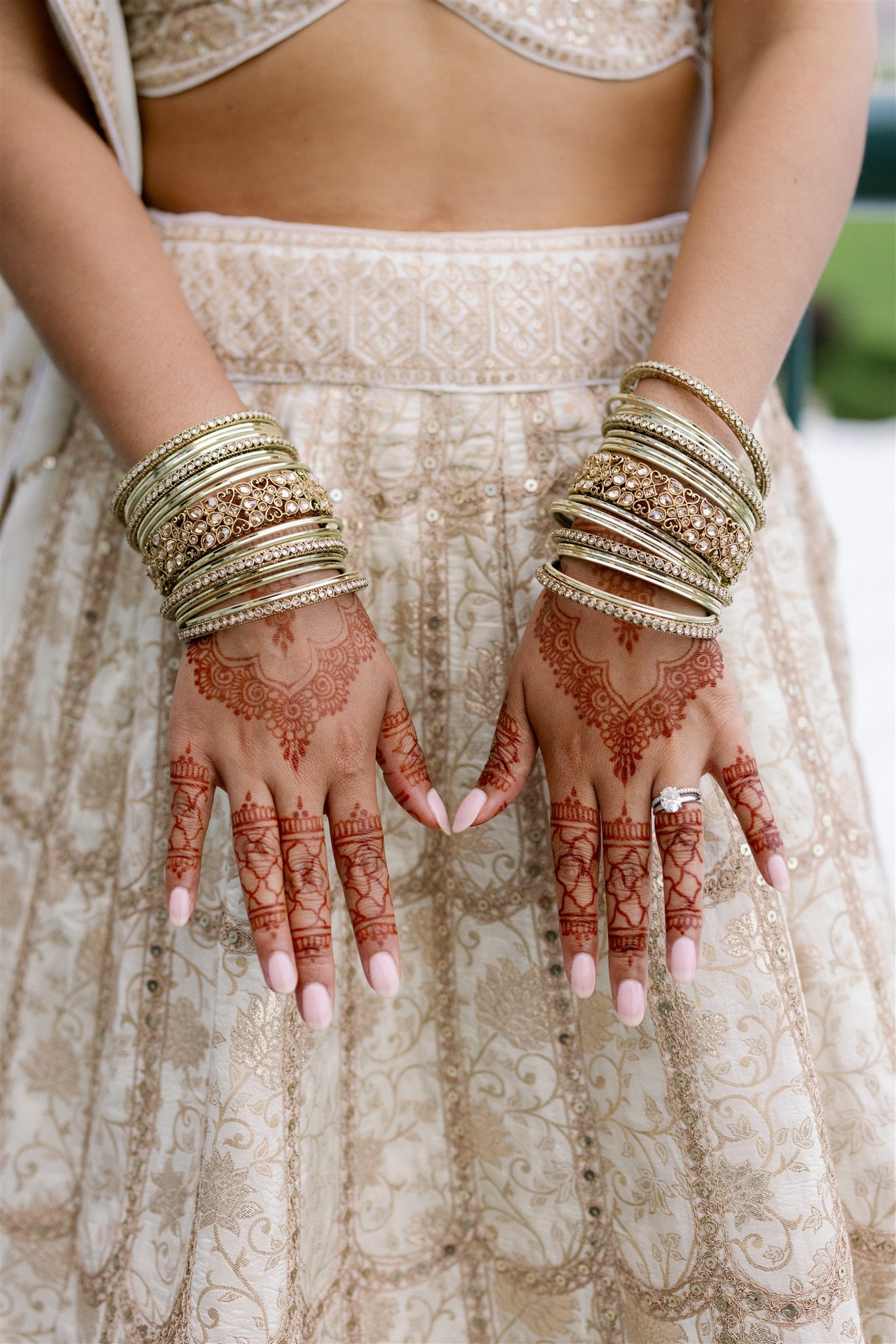 Bridal jewelry for an indian wedding in NYC