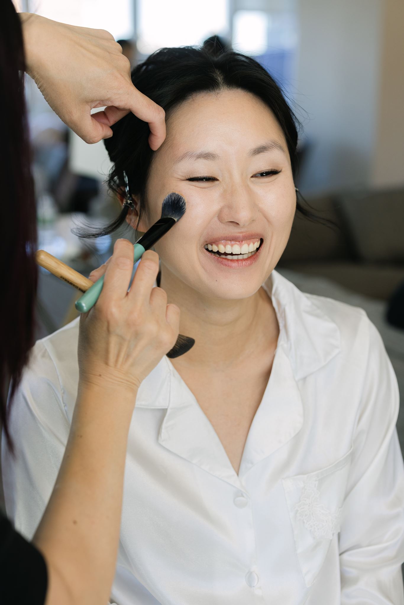 bride getting ready