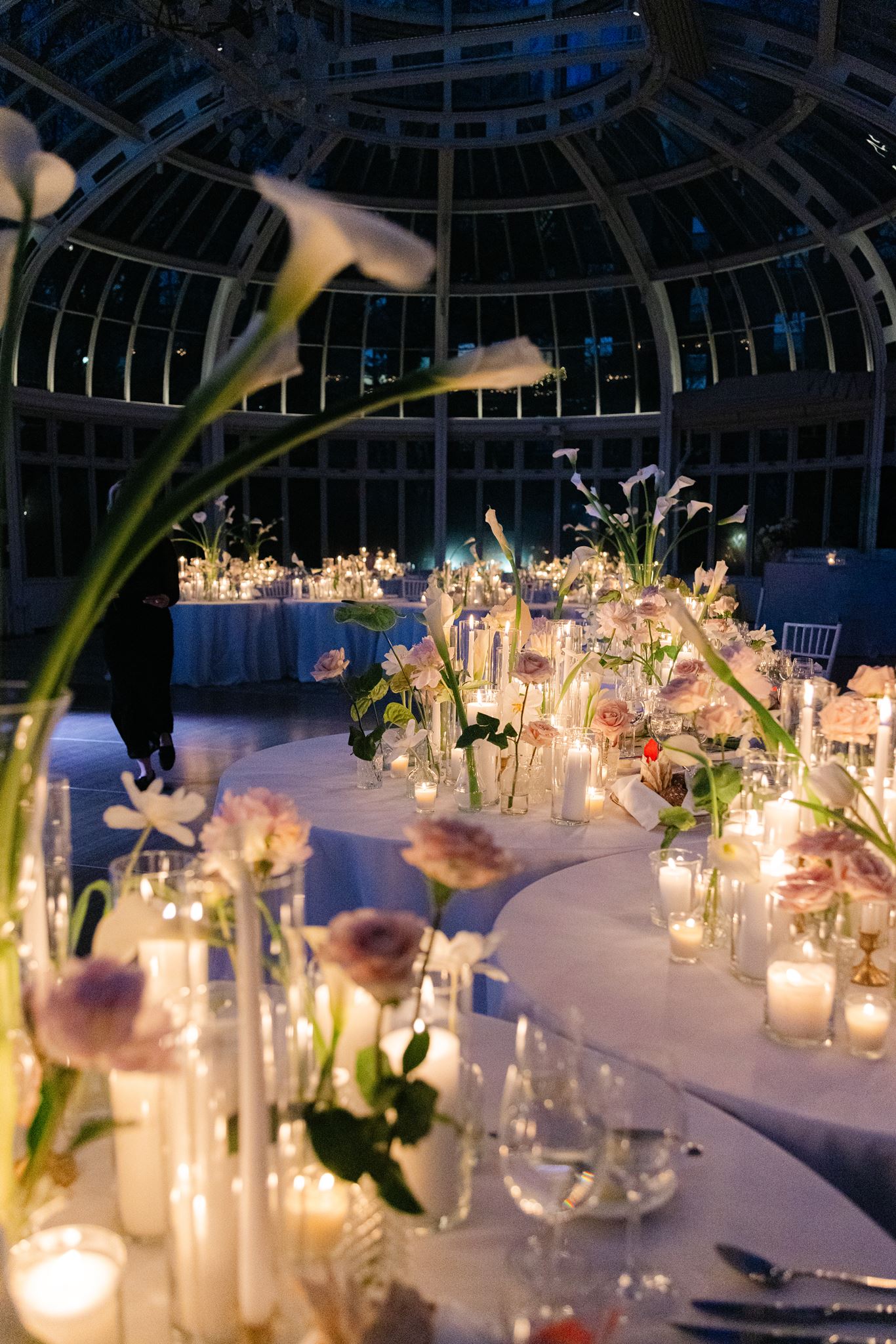 Wedding reception at brooklyn botanic garden