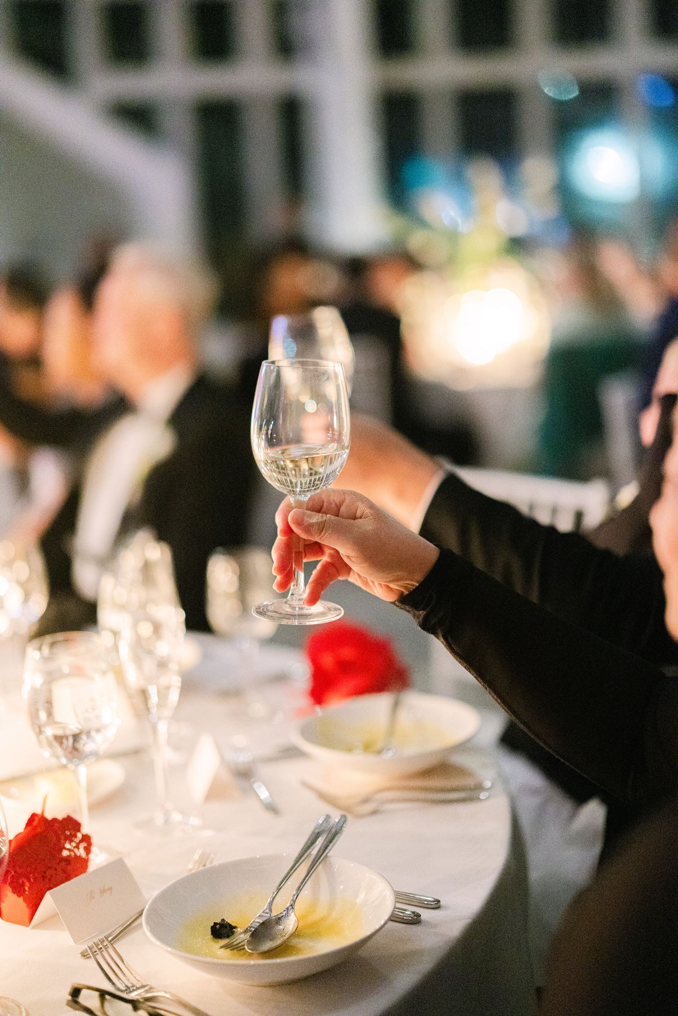 Wedding reception at brooklyn botanic garden