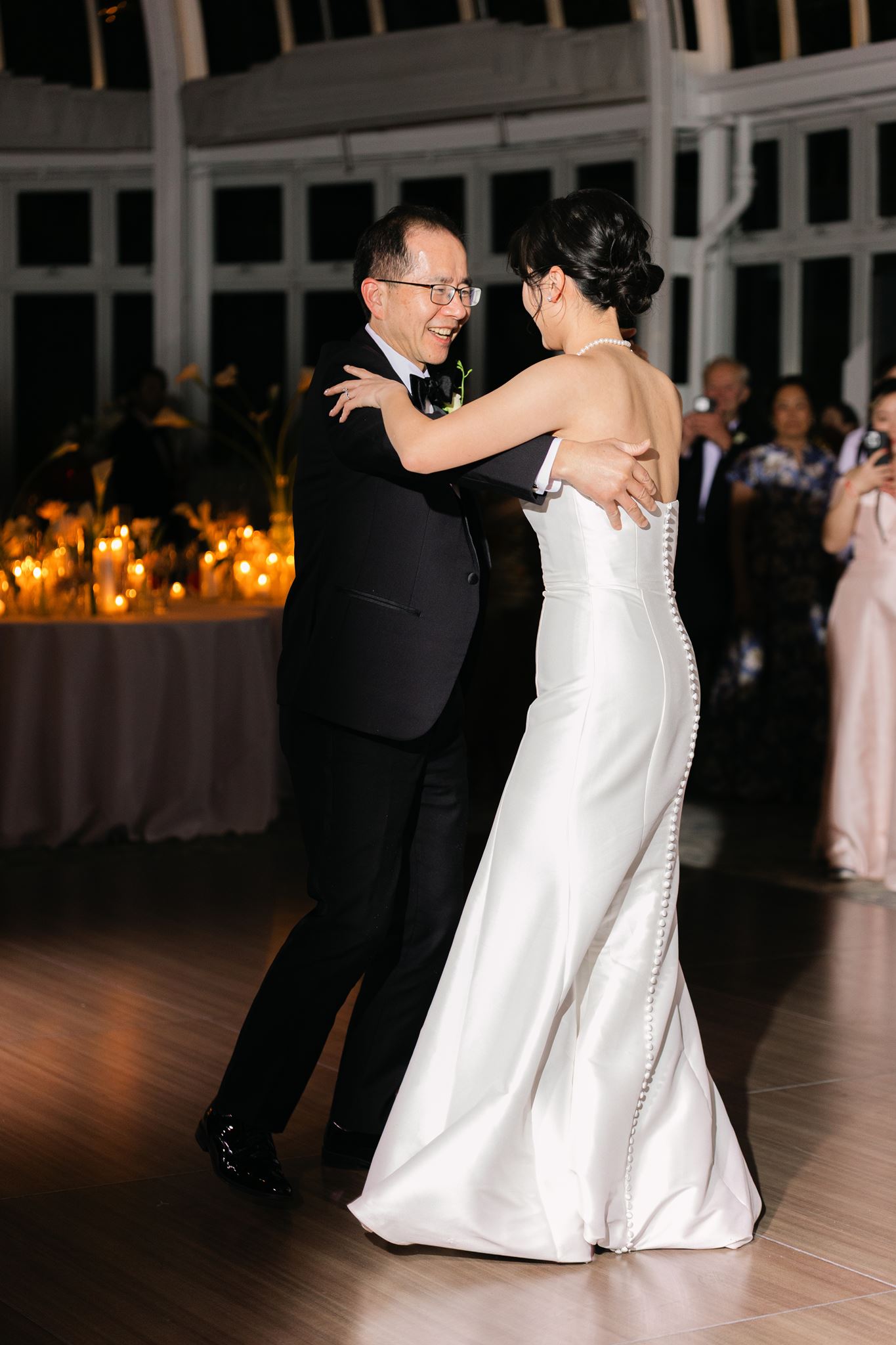 Wedding reception at brooklyn botanic garden