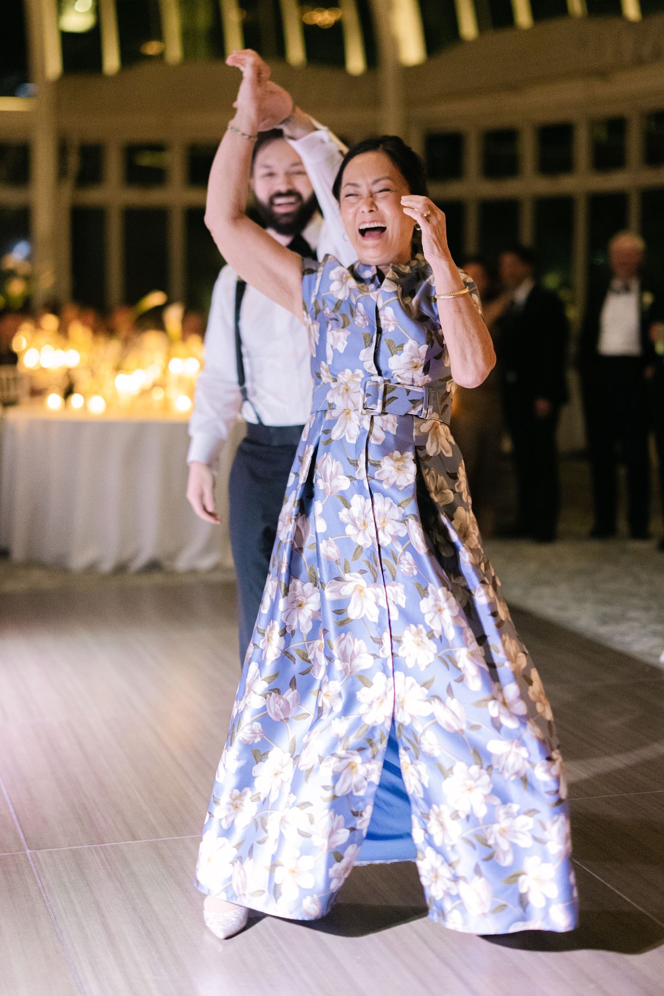 Wedding reception at brooklyn botanic garden