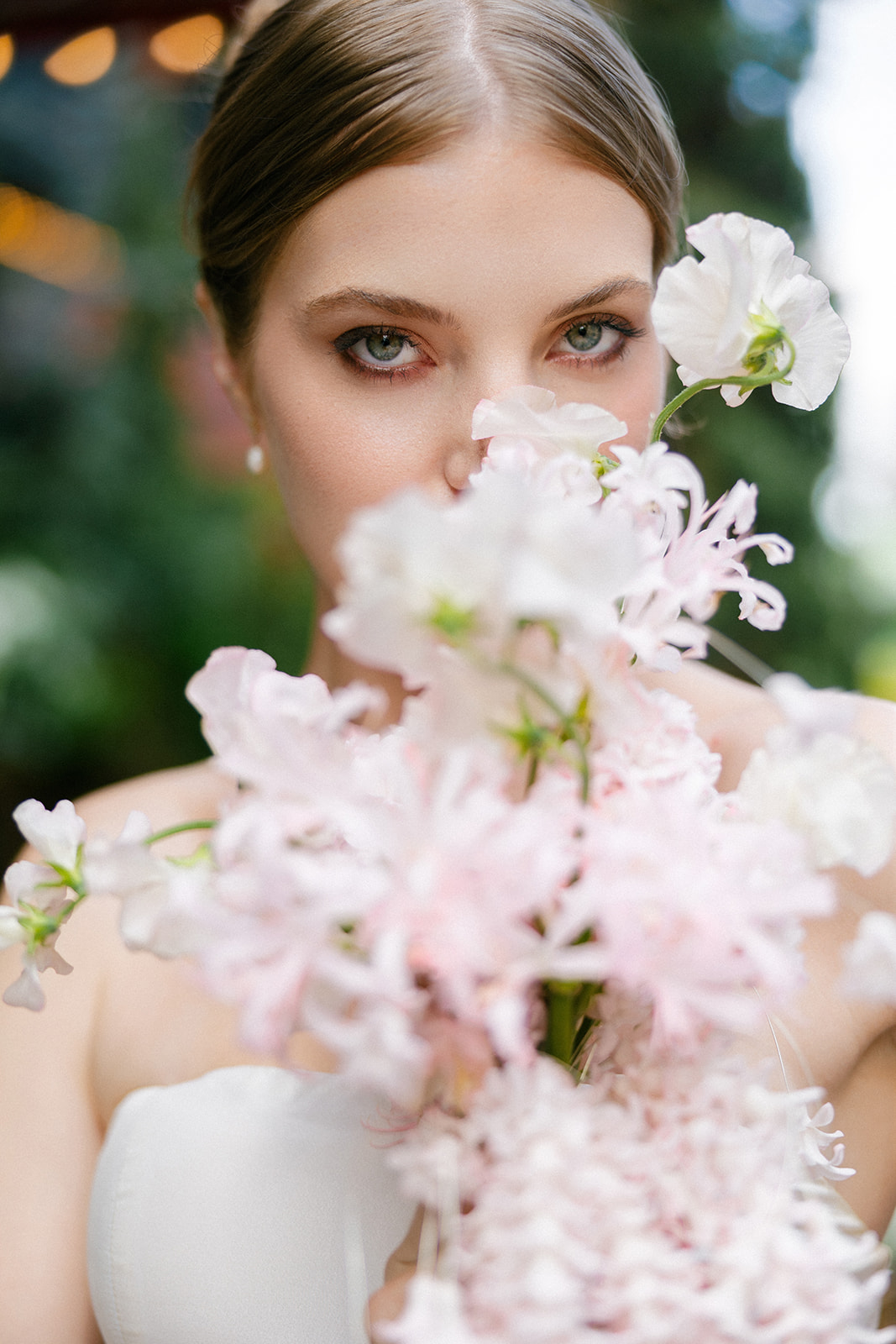 Editorial bridal portraits for a wedding at Hotel Chelsea in Manhattan NYC
