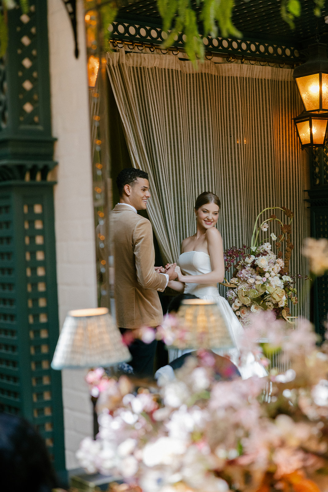Wedding ceremony at Hotel Chelsea in NYC