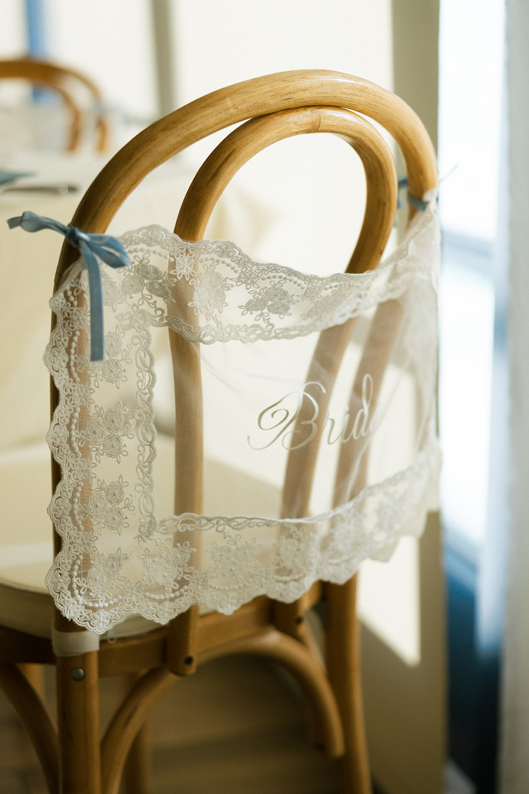 wedding reception tables